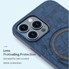 For iPhone 13 Pro ROCK SPACE Moca Magnetic Protective Case with Bracket For iPhone 13(Blue) - 3