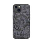 For iPhone 13 Pro ROCK SPACE Moca Magnetic Protective Case with Bracket For iPhone 13(Grey) - 1