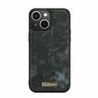 For iPhone 13 mini CaseMe-008 Detachable Multifunctional Horizontal Flip Leather Case with Card Slot & Holder & Zipper Wallet & Photo Frame (Black) - 3