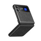 For Samsung Galaxy Z Flip3 5G Lychee Texture All Inclusive Shockproof Protective Case(Black) - 1