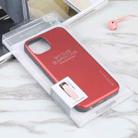 For iPhone 13 GOOSPERY SKY SLIDE BUMPER TPU + PC Sliding Back Cover Protective Case with Card Slot(Red) - 6