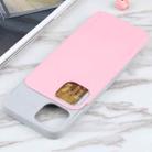 For iPhone 13 GOOSPERY SKY SLIDE BUMPER TPU + PC Sliding Back Cover Protective Case with Card Slot(Pink) - 5