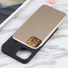 GOOSPERY SKY SLIDE BUMPER TPU + PC Sliding Back Cover Protective Case with Card Slot For iPhone 13(Gold) - 5
