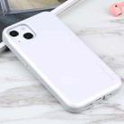 For iPhone 13 GOOSPERY SKY SLIDE BUMPER TPU + PC Sliding Back Cover Protective Case with Card Slot(White) - 2
