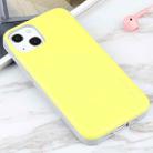 For iPhone 13 GOOSPERY SKY SLIDE BUMPER TPU + PC Sliding Back Cover Protective Case with Card Slot(Yellow) - 2
