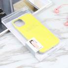 For iPhone 13 GOOSPERY SKY SLIDE BUMPER TPU + PC Sliding Back Cover Protective Case with Card Slot(Yellow) - 6