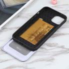 For iPhone 13 GOOSPERY SKY SLIDE BUMPER TPU + PC Sliding Back Cover Protective Case with Card Slot(Dark Blue) - 4