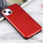 For iPhone 13 mini GOOSPERY SKY SLIDE BUMPER TPU + PC Sliding Back Cover Protective Case with Card Slot (Red) - 2