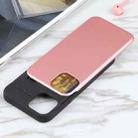 For iPhone 13 mini GOOSPERY SKY SLIDE BUMPER TPU + PC Sliding Back Cover Protective Case with Card Slot (Rose Gold) - 5