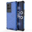 For Vivo iQOO 8 Pro Shockproof Honeycomb PC + TPU Protective Case(Blue) - 1