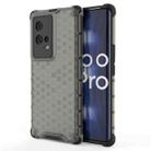 For Vivo iQOO 8 Pro Shockproof Honeycomb PC + TPU Protective Case(Black) - 1