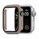 Shockproof PC+Tempered Glass Protective Case with Packed Carton For Apple Watch Series 6 & SE & 5 & 4 44mm(Khaki) - 1
