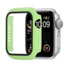 Shockproof PC+Tempered Glass Protective Case with Packed Carton For Apple Watch Series 6 & SE & 5 & 4 44mm(Grass Green) - 1