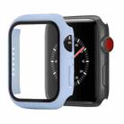 Shockproof PC+Tempered Glass Protective Case with Packed Carton For Apple Watch Series 3 & 2 & 1 42mm(Ice Sea Blue) - 1