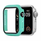 Shockproof PC+Tempered Glass Protective Case with Packed Carton For Apple Watch Series 6 & SE & 5 & 4 40mm(Light Green) - 1