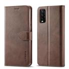 For Y20/Y20i/Y30/iQOO U1x LC.IMEEKE Calf Texture Horizontal Flip Leather Case with Holder & Card Slots & Wallet(Brown) - 1