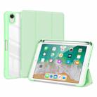 For iPad mini 6 DUX DUCIS TOBY Series Shockproof PU Leather + PC + TPU Horizontal Flip Tablet Case with Holder & Pen Slot & Sleep / Wake-up Function(Green) - 1