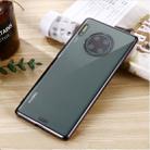 For Huawei Mate 30 Pro GEBEI Plating TPU Shockproof Protective Case(Black) - 1