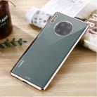 For Huawei Mate 30 GEBEI Plating TPU Shockproof Protective Case(Champagne Gold) - 1