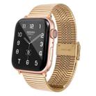 Multi-baht Steel Watch Band For Apple Watch Series 9&8&7 41mm / SE 3&SE 2&6&SE&5&4 40mm / 3&2&1 38mm(Gold) - 1