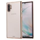For Galaxy Note 10+ GEBEI Plating TPU Shockproof Protective Case(Gold) - 2