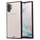 For Galaxy Note 10+ GEBEI Plating TPU Shockproof Protective Case(Black) - 2