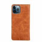 For iPhone 13 Pro Non-Magnetic Retro Texture Horizontal Flip Leather Case with Holder & Card Slots & Wallet (Brown) - 3