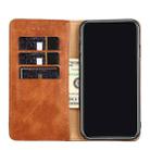 For iPhone 13 Pro Non-Magnetic Retro Texture Horizontal Flip Leather Case with Holder & Card Slots & Wallet (Brown) - 4