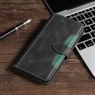 For iPhone 13 Stitching Skin Feel Magnetic Buckle Horizontal Flip PU Leather Case with Holder & Card Slots & Wallet(Black) - 1
