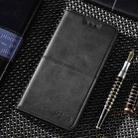 For iPhone 13 Pro Cow Texture Magnetic Horizontal Flip Leather Case with Holder & Card Slots (Black) - 1