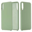 For Huawei Honor Play 3 Solid Color Liquid Silicone Dropproof Full Coverage Protective Case(Green) - 1
