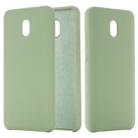 For Xiaomi Redmi 8A Solid Color Liquid Silicone Dropproof Full Coverage Protective Case(Green) - 1