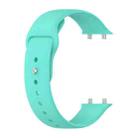 For Meizu Watch Silicone Watch Band, Size: One Size(Lake Blue) - 1