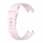 For Meizu Watch Silicone Watch Band, Size: One Size(Light Pink) - 1