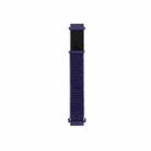 For Samsung Galaxy Watch3 41mm Nylon Loop Watch Band(Blue Black) - 1