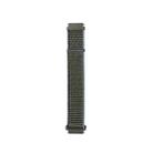 For Samsung Galaxy Watch3 45mm Nylon Loop Watch Band(Dark Olive Green) - 1