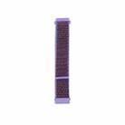 For Samsung Galaxy Watch3 45mm Nylon Loop Watch Band(Lilac) - 1