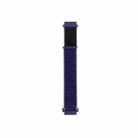 For Samsung Galaxy Watch3 45mm Nylon Loop Watch Band(Blue Black) - 1