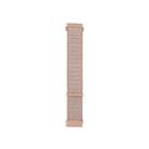 For Garmin Vivoactive 3 Nylon Loop Watch Band(Rose Pink) - 1