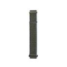 For Garmin Vivoactive 3 Nylon Loop Watch Band(Dark Olive Green) - 1