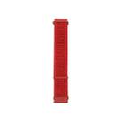 For Garmin Vivoactive 3 Nylon Loop Watch Band(China Red) - 1