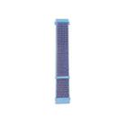 For Garmin Vivoactive 3 Nylon Loop Watch Band(Azure) - 1