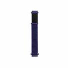 For Samsung Galaxy Watch4 Classic/Watch4 Nylon Loop Watch Band(Blue Black) - 1