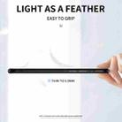For Samsung Galaxy M42 5G Gradient Carbon Fiber Texture TPU Border Tempered Glass Case(Black Fiber) - 3