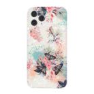For iPhone 13 Butterfly Shell Colorful Series Pattern IMD TPU Shockproof Case(Light Pink) - 2