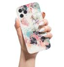 For iPhone 13 Butterfly Shell Colorful Series Pattern IMD TPU Shockproof Case(Light Pink) - 4
