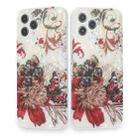 For iPhone 13 Pro Butterfly Shell Colorful Series Pattern IMD TPU Shockproof Case (Red) - 1