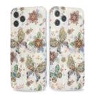 Butterfly Shell Colorful Series Pattern IMD TPU Shockproof Case For iPhone 11 Pro(Cyan) - 1