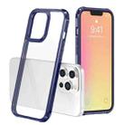 For iPhone 13 Pro Sound Coversion Shockproof Acrylic Protective Case (Blue) - 1