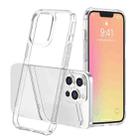 For iPhone 13 Pro Sound Coversion Shockproof Acrylic Protective Case (Transparent) - 1
